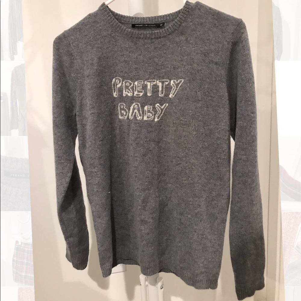 J Brand x Bella Freud collab sweater